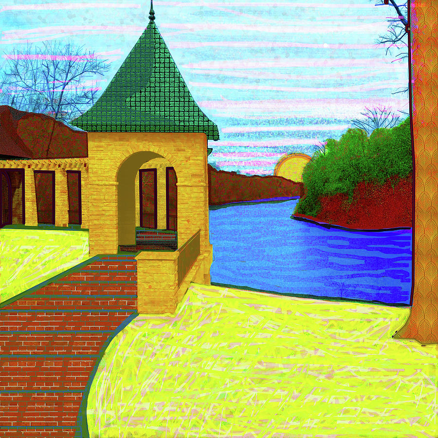 Ocmulgee View #2 Digital Art by Rod Whyte