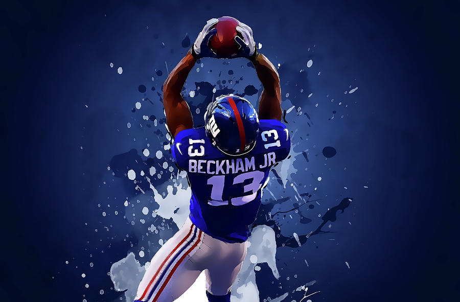 Odell Beckham Jr. Digital Art by Smh Yrdbk | Fine Art America