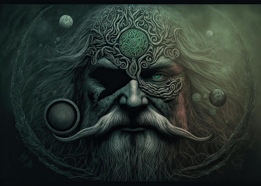 Odin Viking Norse Mythology Digital Art by 1-sascha-schmidt - Pixels