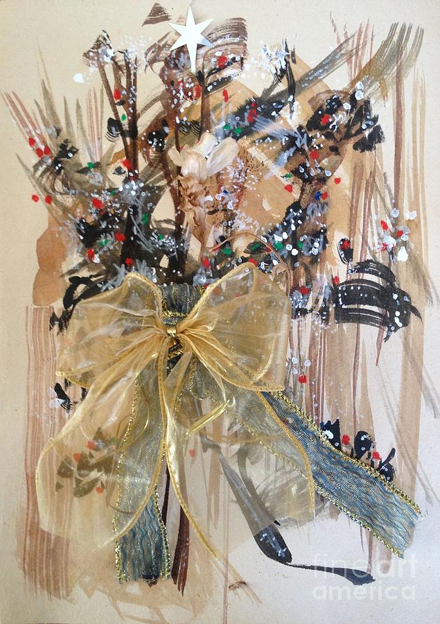 Oh, Christmas Tree #1 Mixed Media by Nancy Kane Chapman