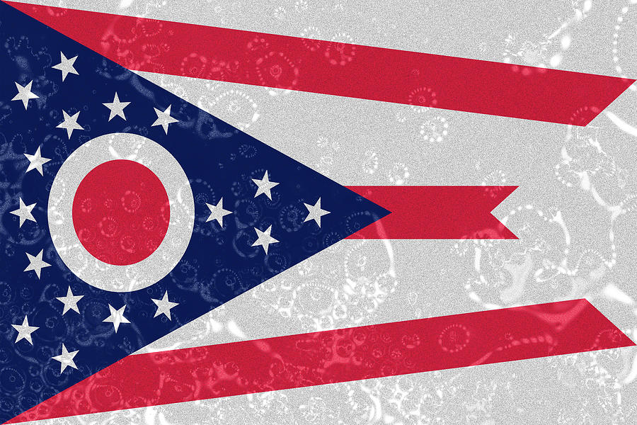 Ohio State Flag Photograph