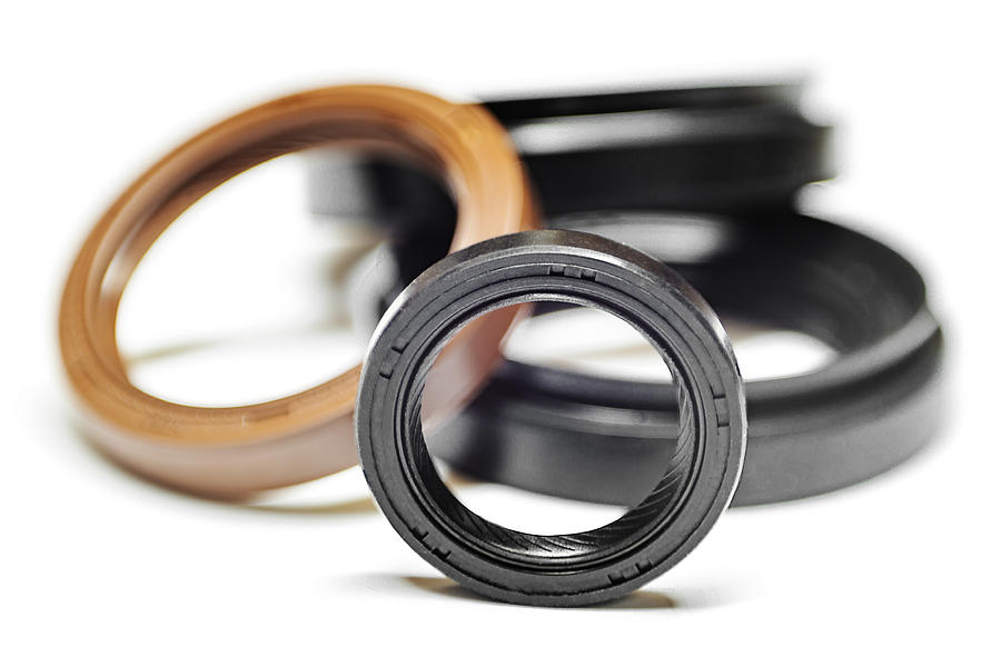 Oil seal with shallow depth of field #1 Photograph by Phantom1311
