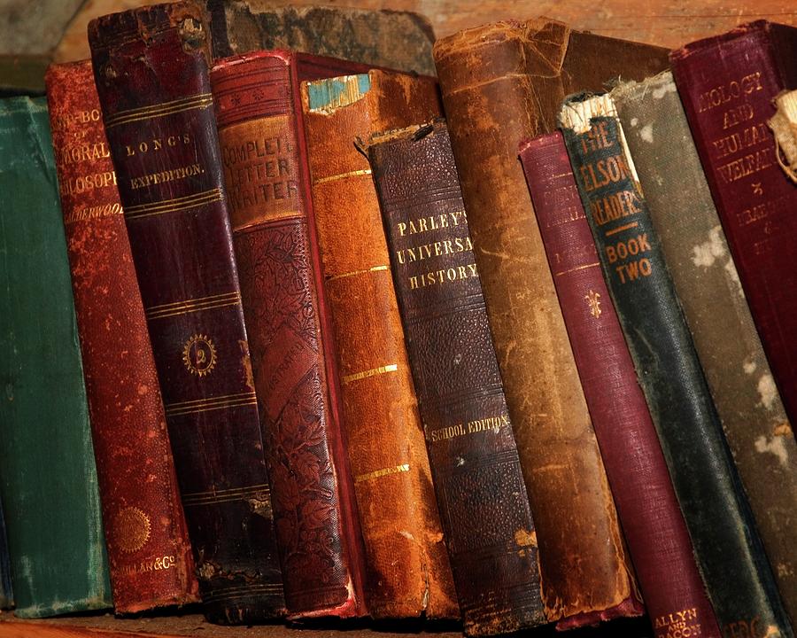 Old Books #1 Photograph by Bob Pardue