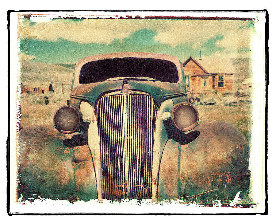 Old Car Bodie #2 Digital Art by Joe Palermo