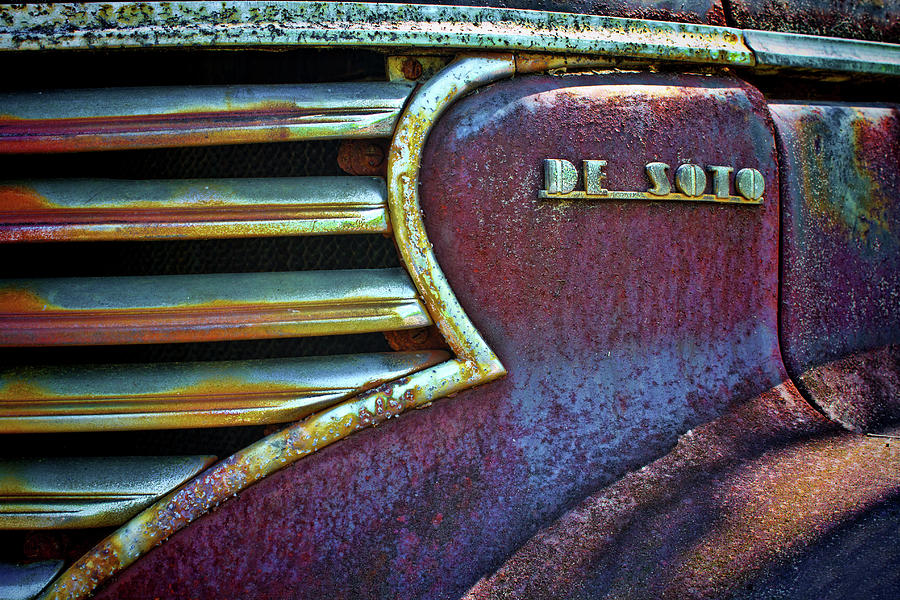 Old DeSoto Photograph by Mark Chandler - Fine Art America