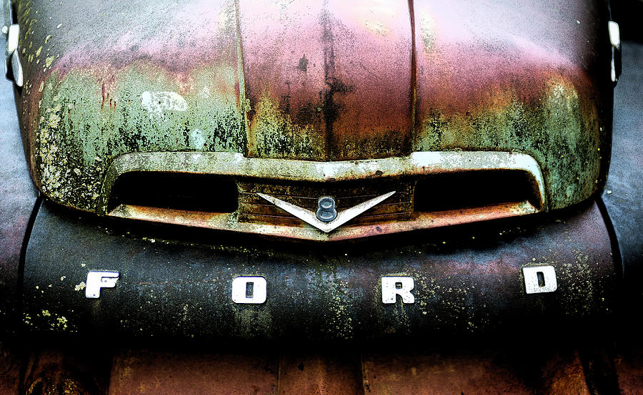 Old Ford Truck #1 Photograph by Jim Whitley