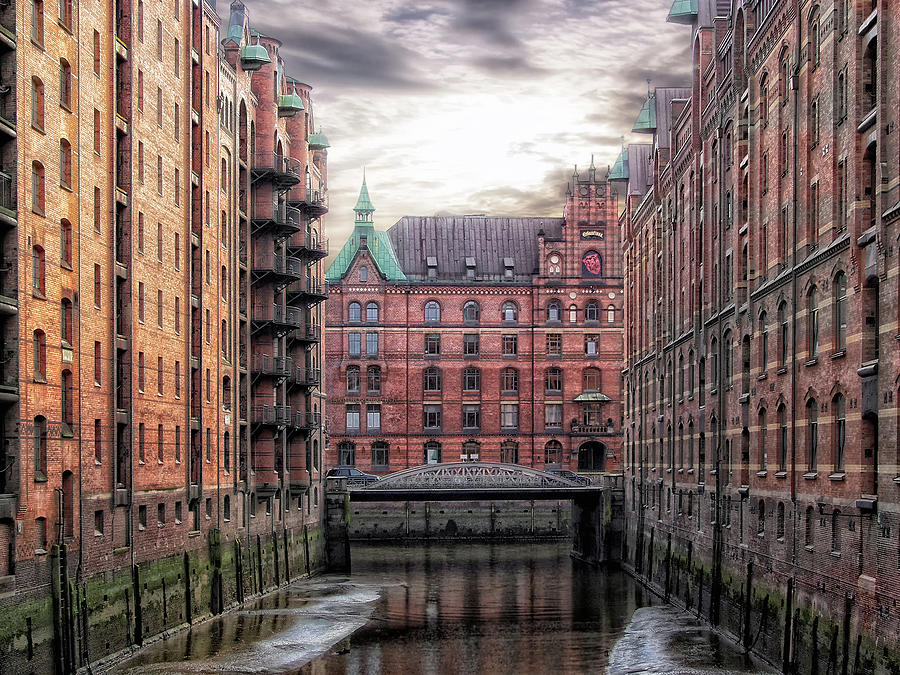Old Hamburg #1 Photograph by Joachim G Pinkawa