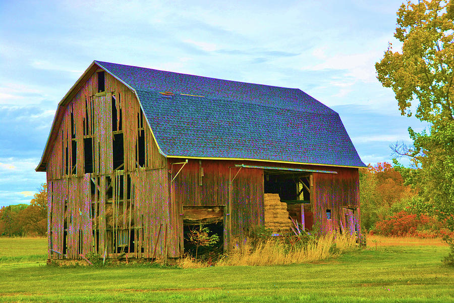 Old New York Barn Photograph By Nancy Jenkins - Fine Art America