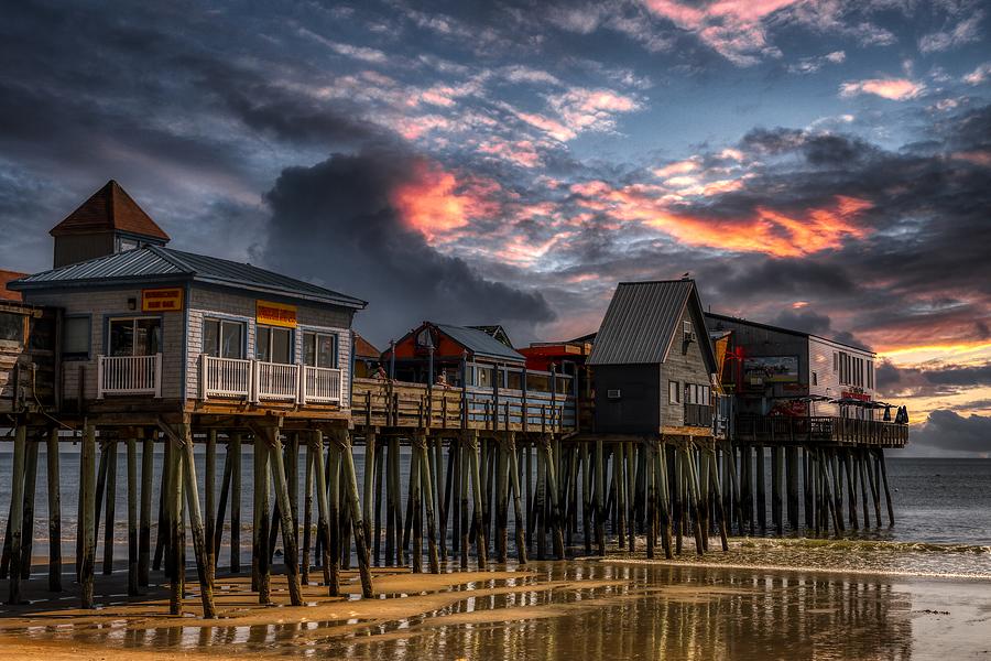 Old Orchard Beach Pier Photograph by Mountain Dreams - Fine Art America