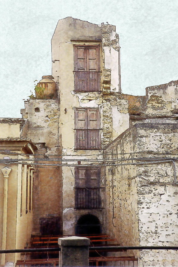 Old Palermo #1 Digital Art by John Vincent Palozzi