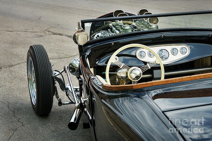 Old Roadster #1 Photograph by Dennis Hedberg