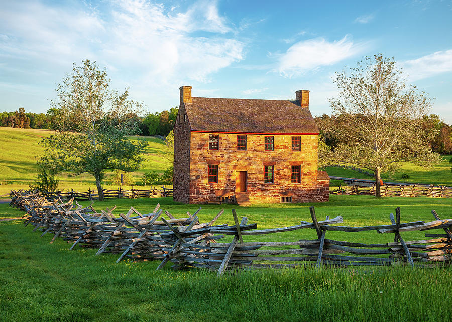 Old Stone House Manassas Battlefield Photograph by Steven Heap - Fine ...