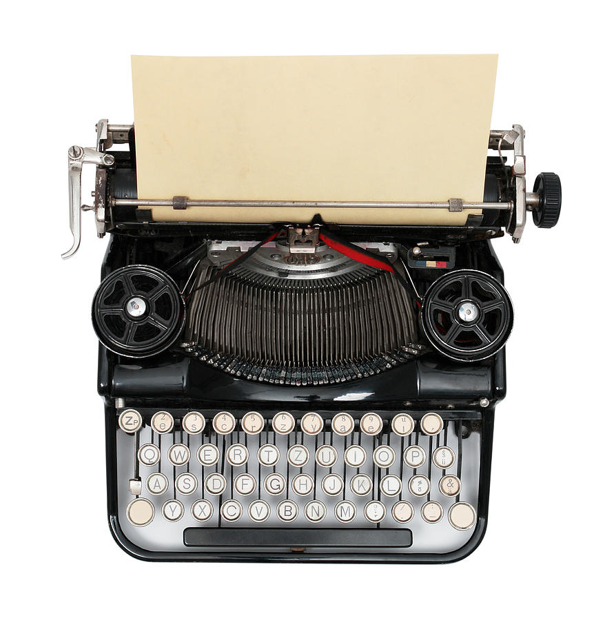 Old Vintage Typewriter #1 Photograph by Narvikk