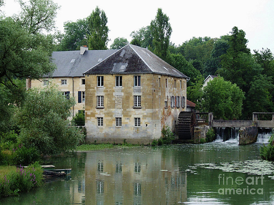 Old Water Mill - Stenay #1 Digital Art by Joseph Hendrix