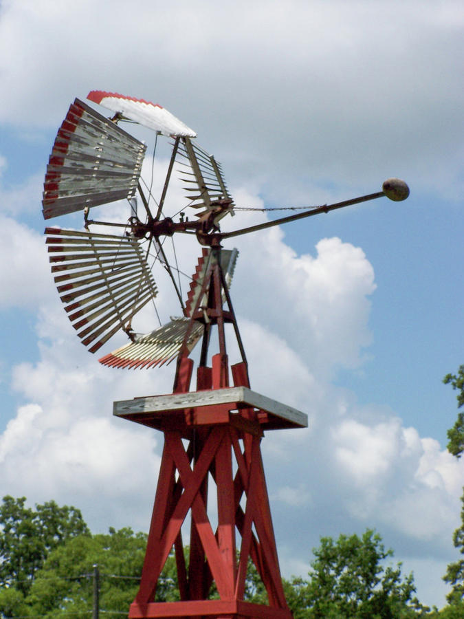 Old Windmill Photograph