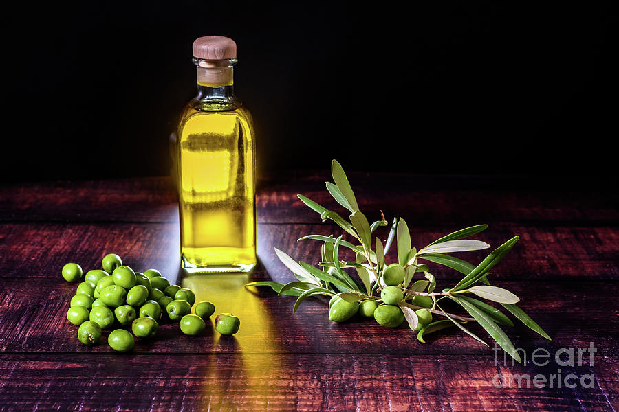 Olive oil is extracted from the best olives that grow in the Mediterranean, and is part of the healthiest diet known. #2 Photograph by Joaquin Corbalan
