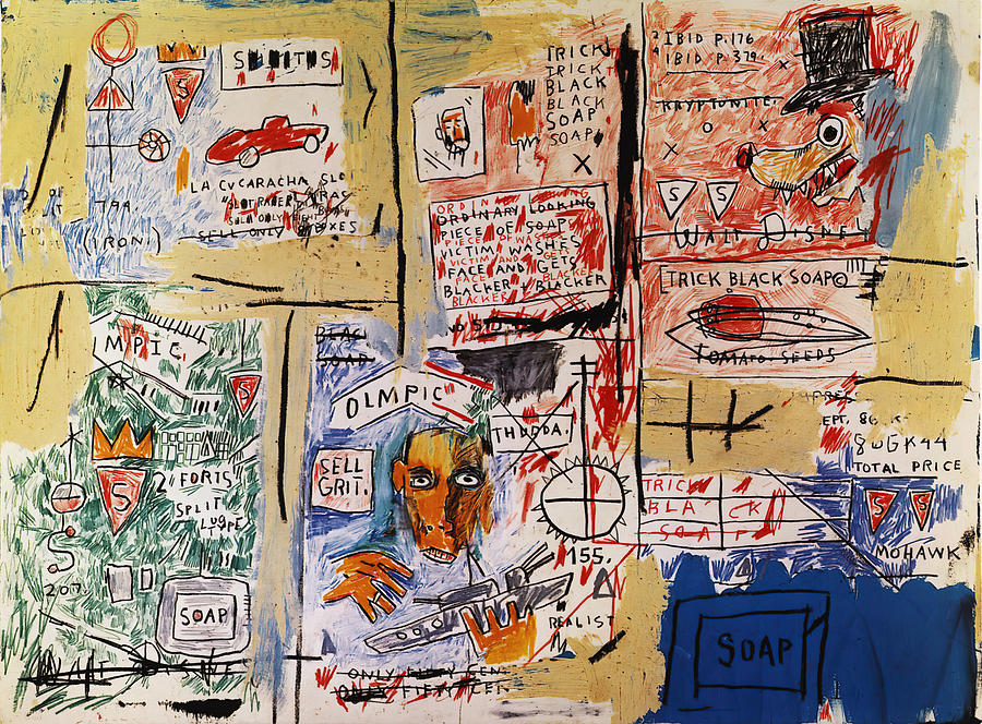 olympic - Jean-Michel Basquiat Painting by Jean-Michel Basquiat - Fine ...