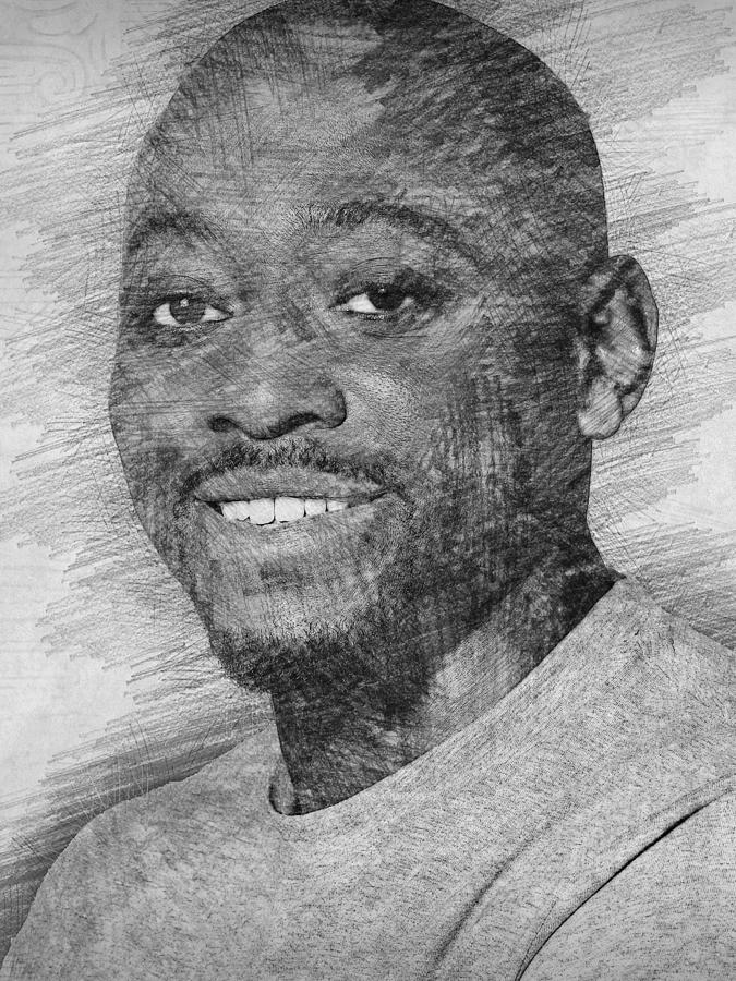 Omar Epps Drawing by Bechtelar Natalia - Fine Art America