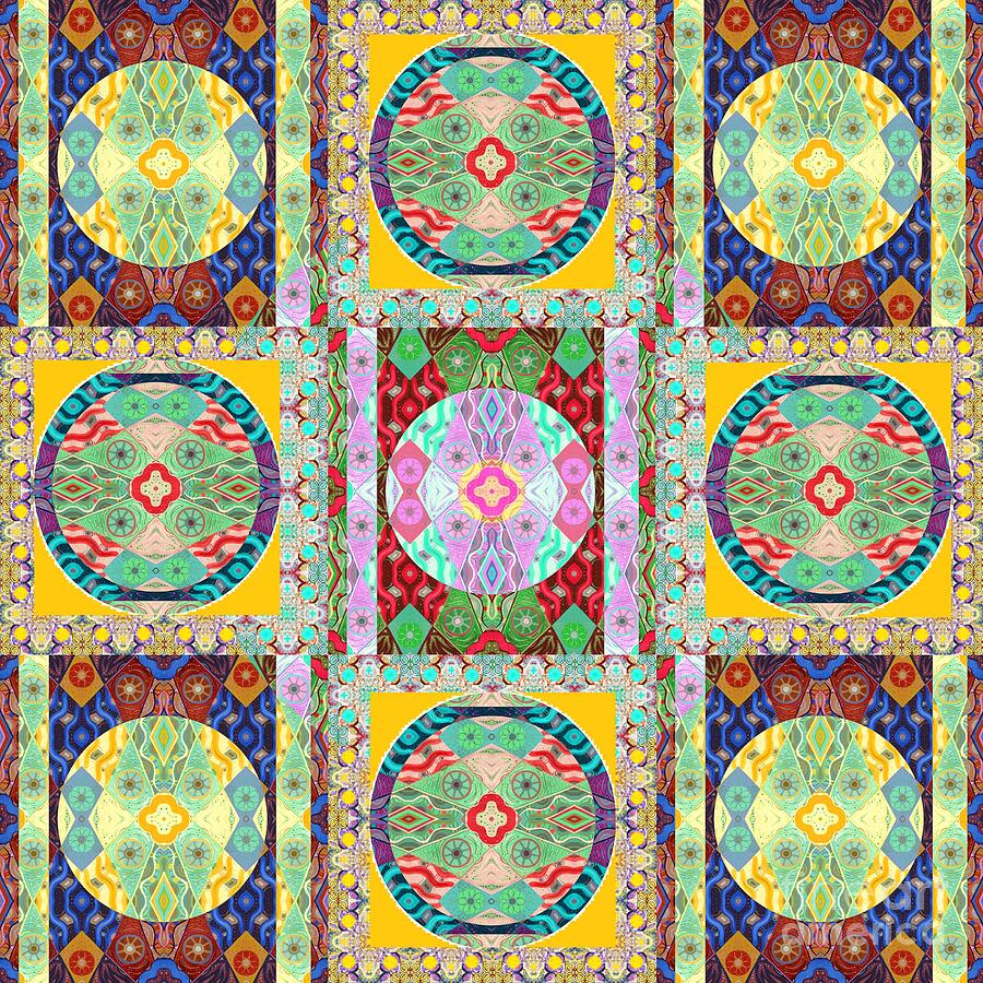 On A Magic Carpet Ride #1 Painting by Helena Tiainen On A Magic Carpet Ride #1 Painting by Helena Tiainen