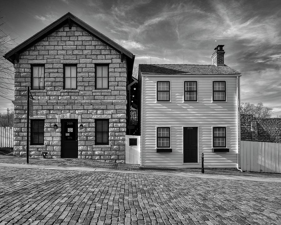 Architecture Photograph - On the Right, The Boyhood Home of Mark Twain #1 by Mountain Dreams