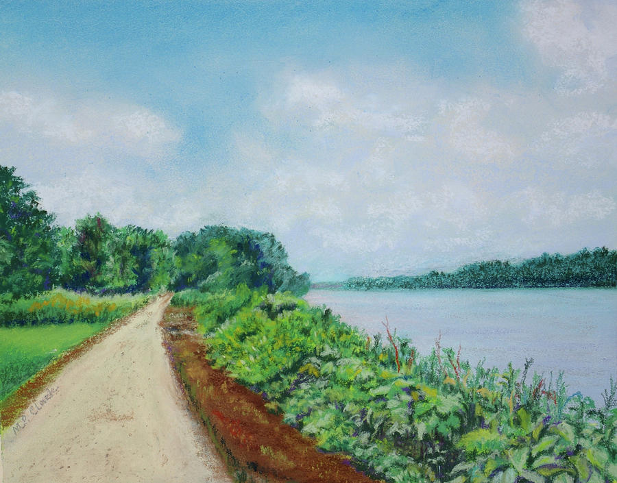 On the Trail Pastel by MaryJo Clark