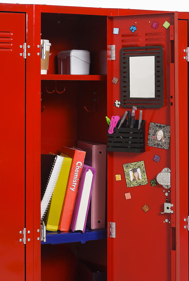 Open School Locker #1 Photograph by RichLegg