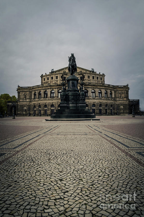 Opera House in Dresden #2 Photograph by Jelena Jovanovic