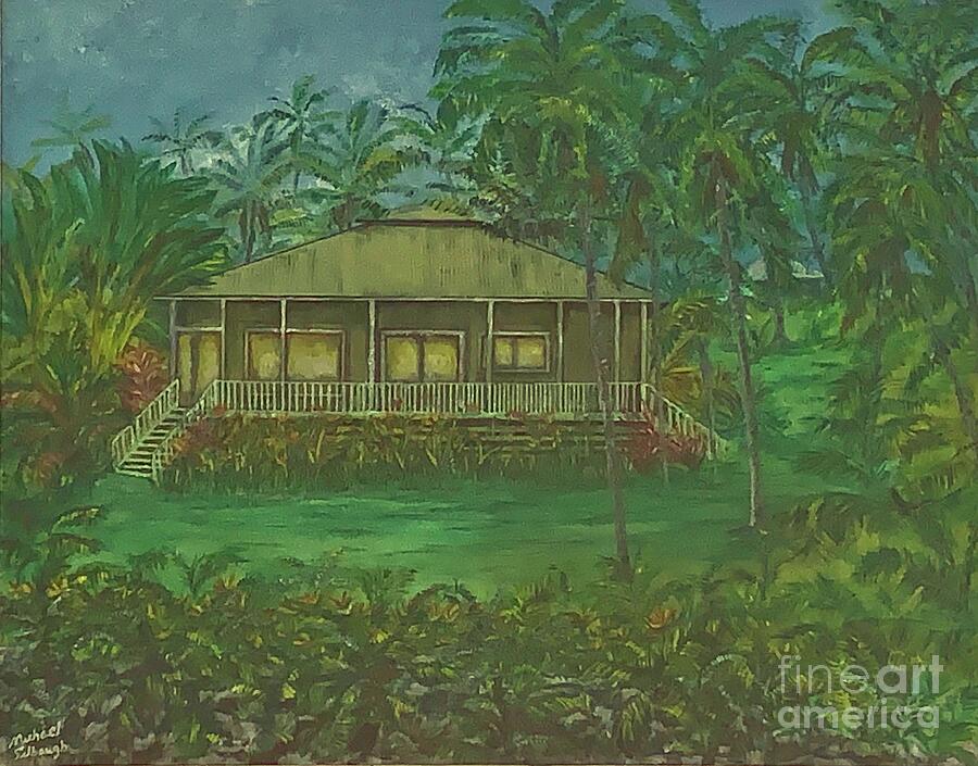 Opihikao Hale #2 Painting by Michael Silbaugh