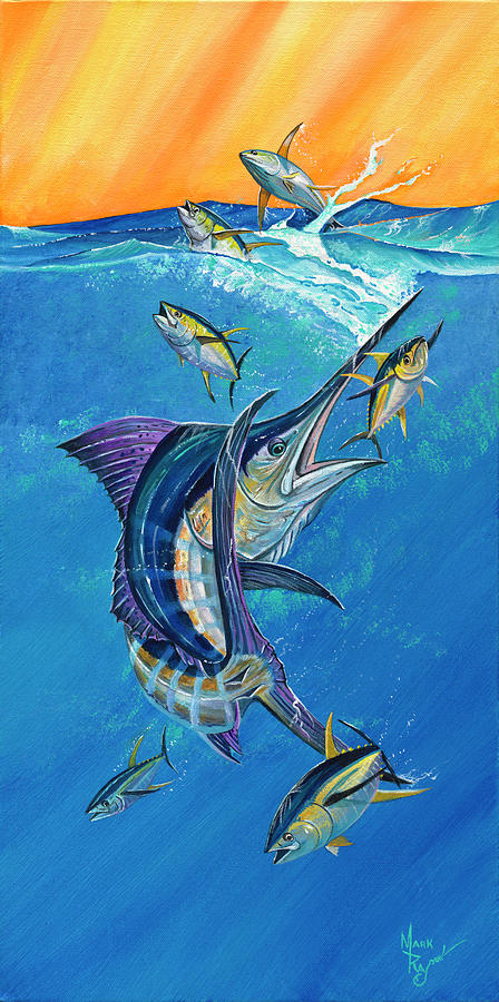  Tuna Taker Painting by Mark Ray