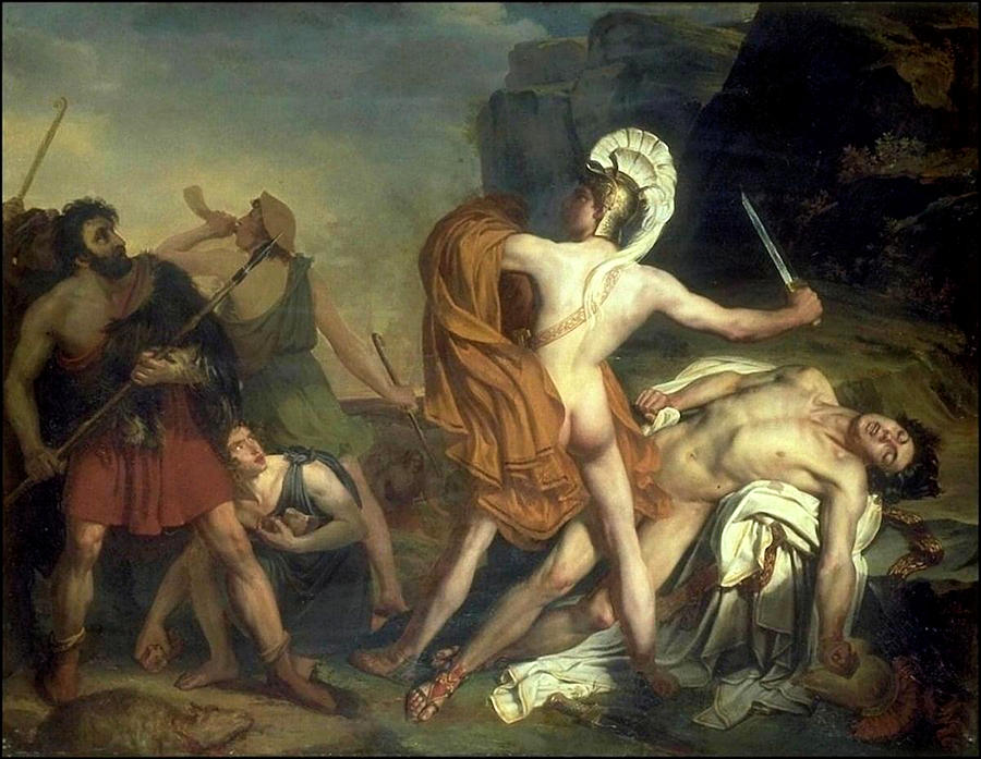 Orestes Defended By Pylades Painting