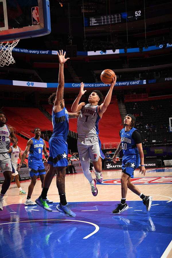 Orlando Magic v Detroit Pistons Photograph by Chris Schwegler Orlando Magic v Detroit Pistons Photograph by Chris Schwegler