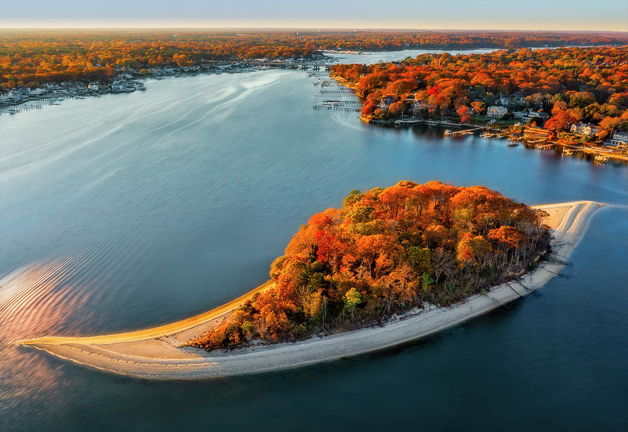 Osborn Island In The Fall #1 Photograph by Susan Candelario