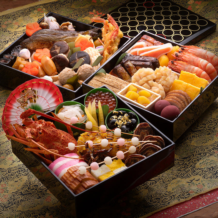 Osechi -Japanese traditional food for the new year #1 Photograph by Artparadigm