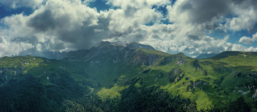 Oshten mount in Caucasus Mountains #1 Photograph by Mikhail Kokhanchikov
