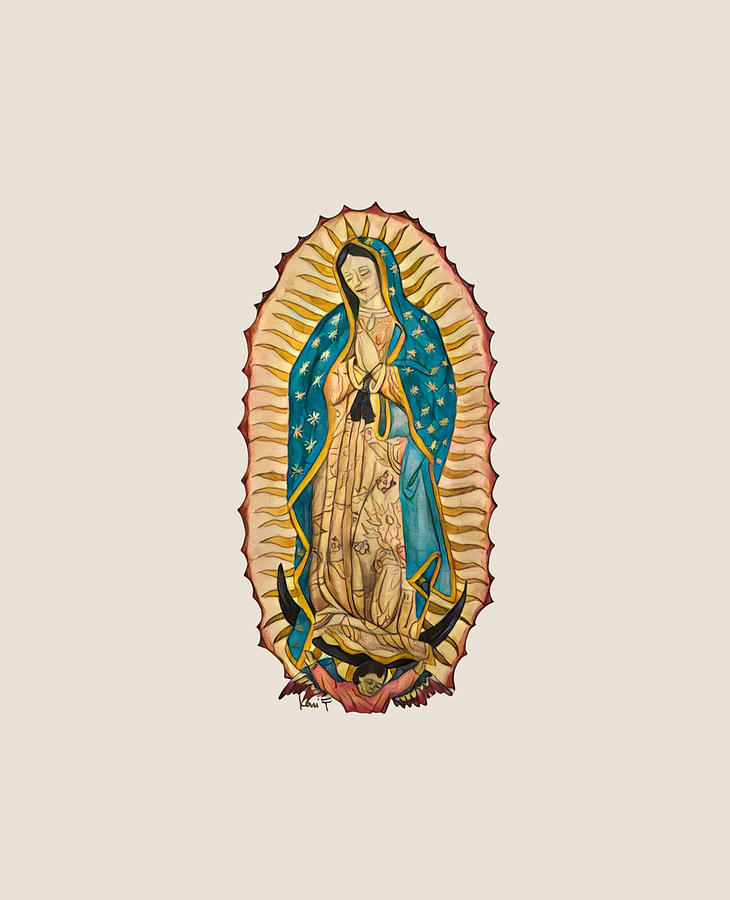 Our Lady of Guadalupe Painting by Kerri Bartee - Fine Art America