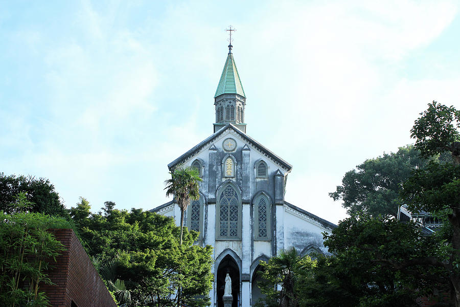 Nagasaki Prefecture Photograph - Oura Catholic Church #1 by Kaoru Shimada