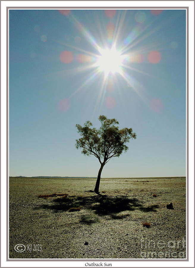 Outback Sun #1 Photograph by Klaus Jaritz