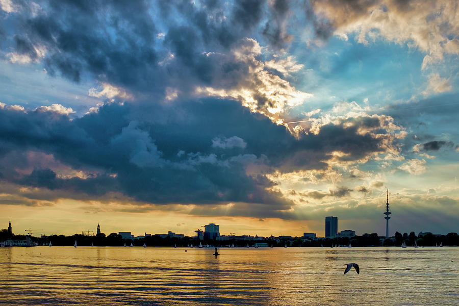 Outer Alster Lake #1 Photograph by Fabrizio Troiani