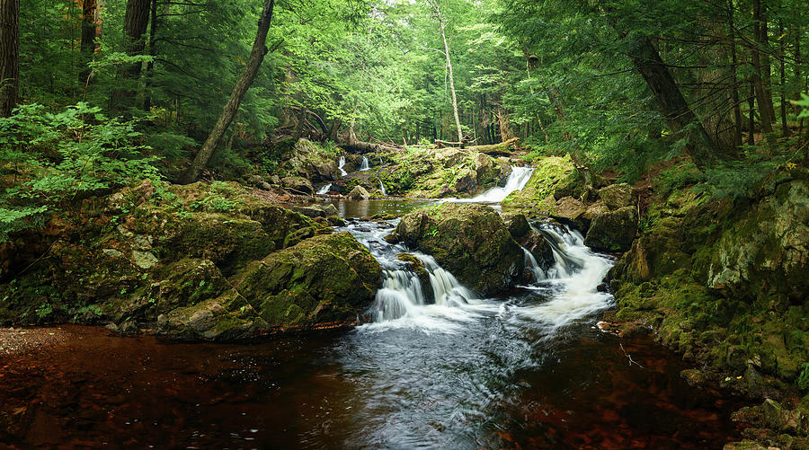 Overlooked Waterfall, Michigan #1 Photograph by Douglas Allen Overlooked Waterfall, Michigan #1 Photograph by Douglas Allen