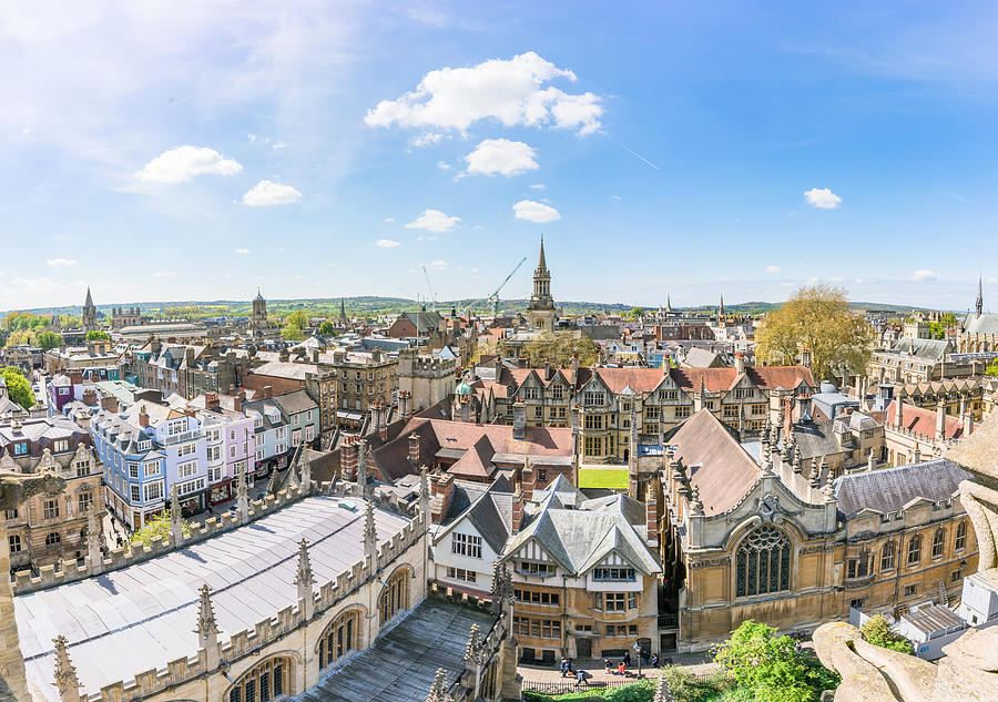 Oxford University Panorama #1 Photograph by Ian.CuiYi