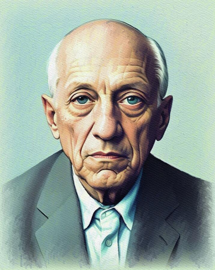 Pablo Picasso, Artist #1 Painting by Sarah Kirk - Fine Art America