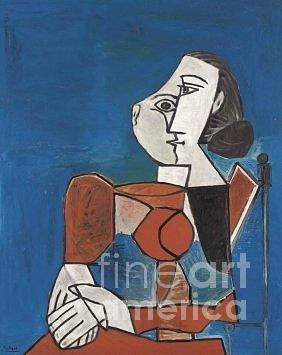 Pablo Picasso Drawing-Print #1 by New York Artist