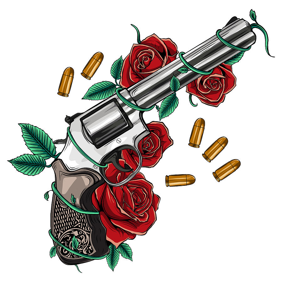 Guns and Roses: A Passionate Pairing of Power and Beauty