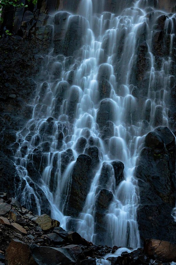Palisade Falls near Bozeman Montana Photograph by Travel Quest