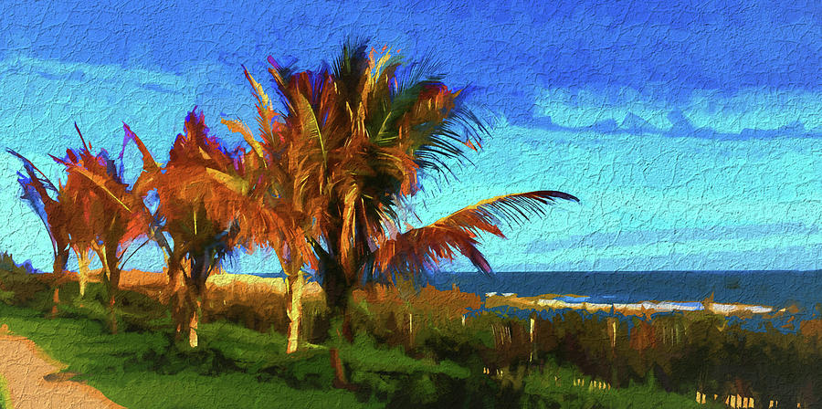 Palms Trees on MD Eastern Shore #1 Photograph by Reynaldo Williams