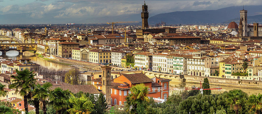 panorama of Firenze #1 Photograph by Vivida Photo PC