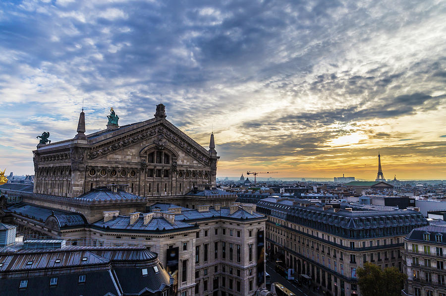 Panorama of Paris, France #1 Photograph by Fabiano Di Paolo