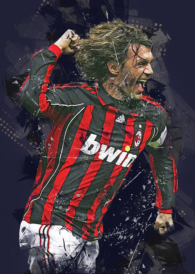 Paolo Maldini Paolomaldini Paolo Maldini Paolo Cesare Maldini Left Back ...