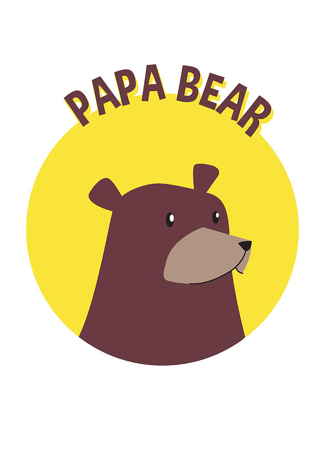 Papa Bear Digital Art by Jacob Zelazny - Pixels
