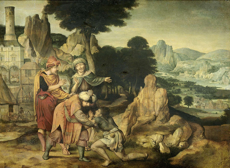 Parable of the Prodigal Son Painting by Cornelis Massijs - Fine Art America